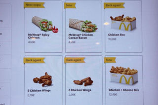 Zestaw Super Mario McDonald's w Niemczech