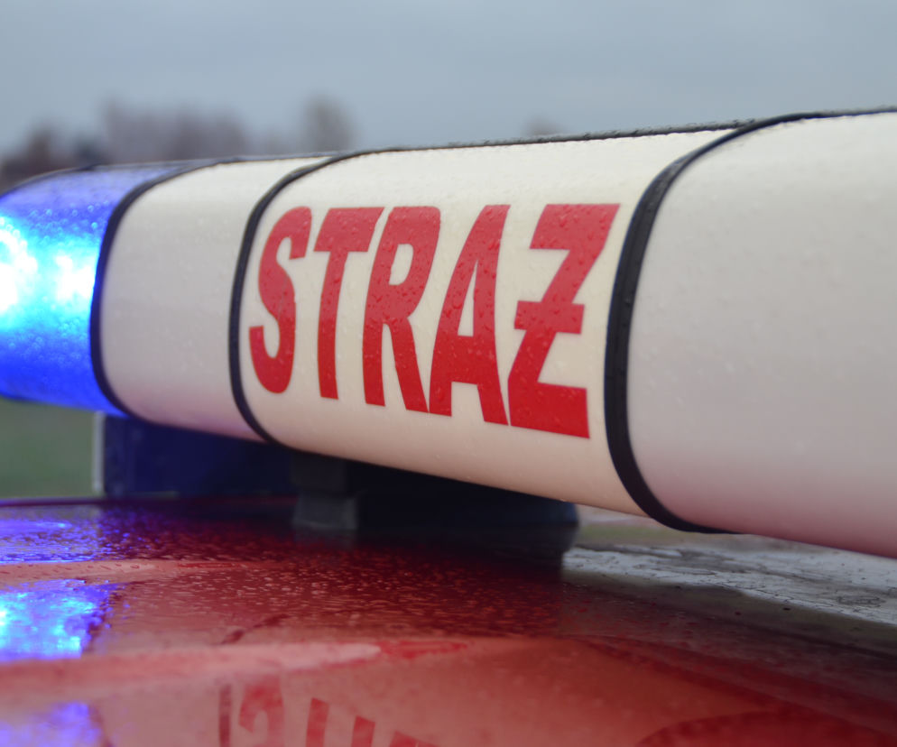 Tragedia w garażu. Najpierw wybuchł pożar, potem FAJERWERKI. 30-latek w szpitalu