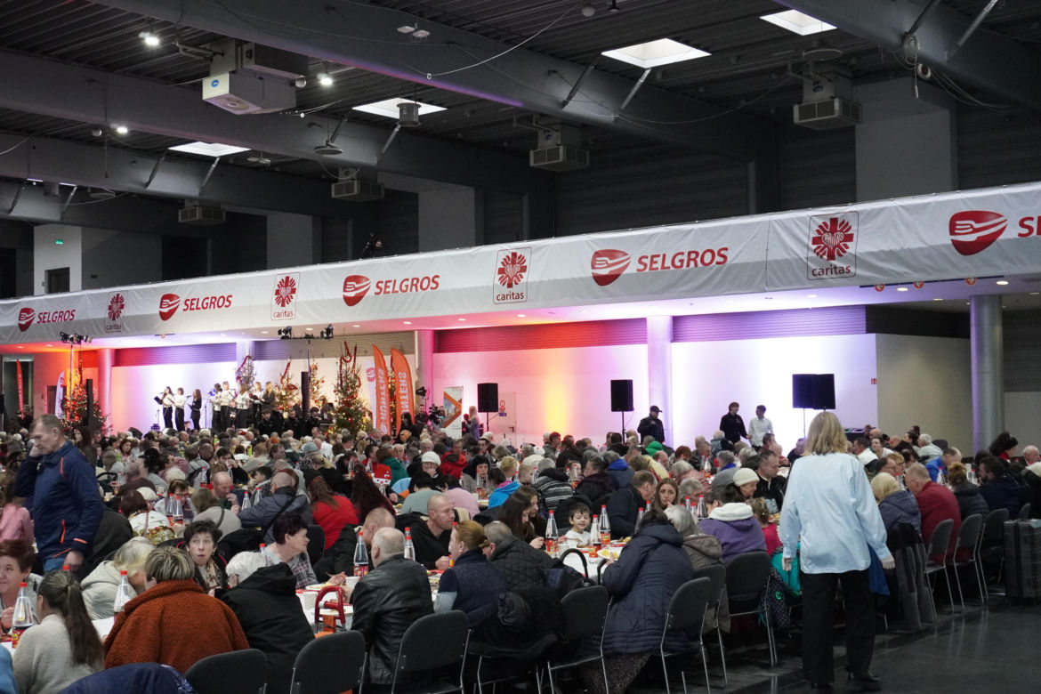 Wigilia Caritas Poznań 2024 