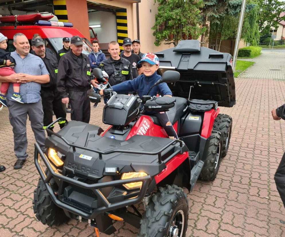 Podlascy strażacy mają nowy sprzęt. Zgotowali mu gorące powitanie [ZDJĘCIA]