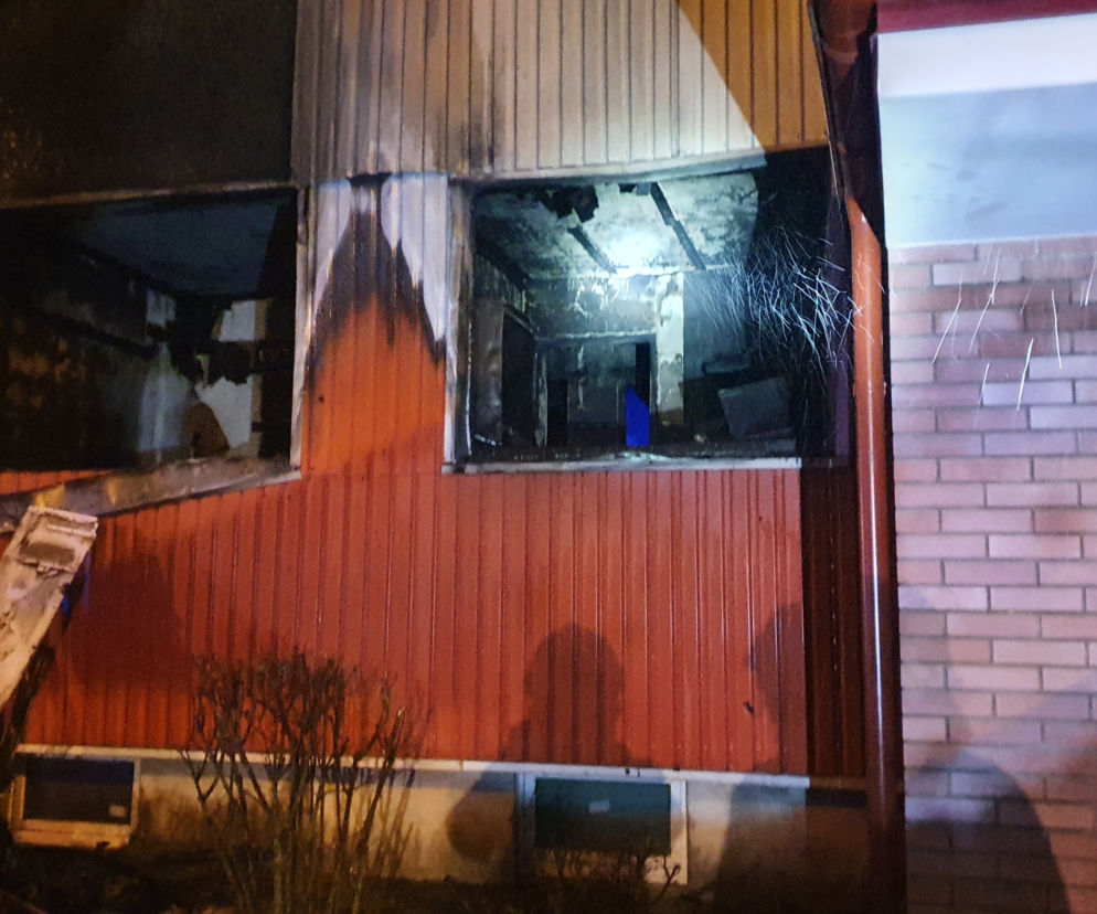 Tragiczny pożar w Kleosinie 30.11.2021