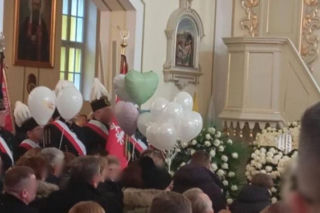 Szumowo pożegnało Irenę Rupińską i małego Bogusia