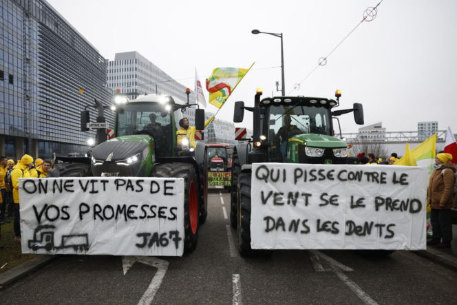 Rolnicy z całej Europy protestują w Strasburgu