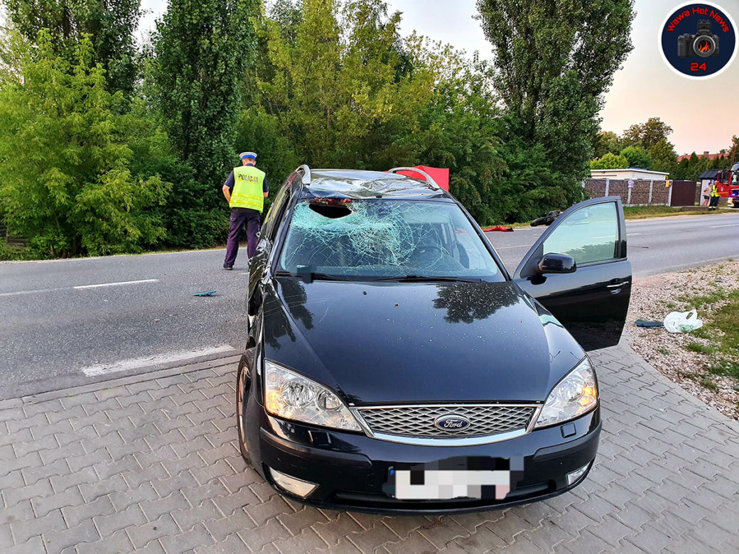 Koszmarny wypadek w Otrębusach
