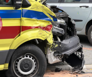 Wypadek karetki na Al. Zjednoczenia