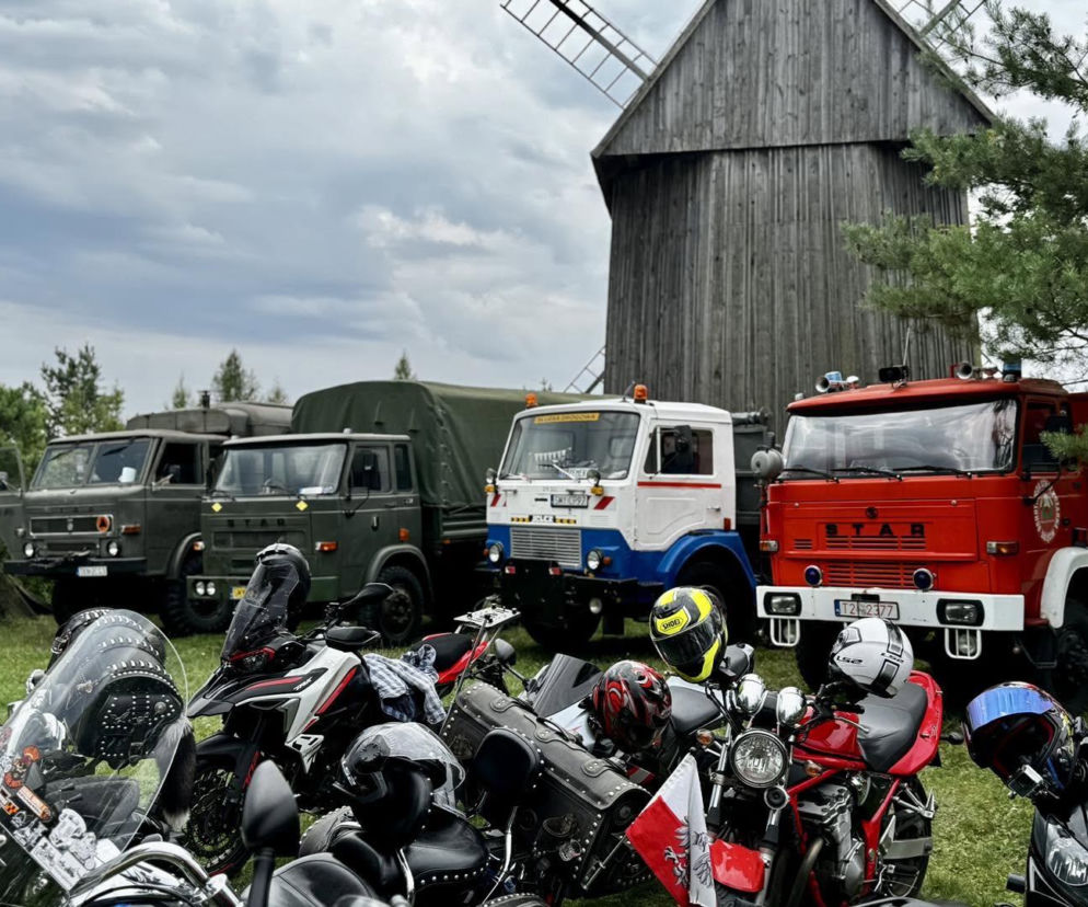 Jubileuszowy 20. Świętokrzyski Moto-Piknik w Tokarni. Kultowe pojazdy, pokazy i muzyczna scena w Muzeum Wsi Kieleckiej