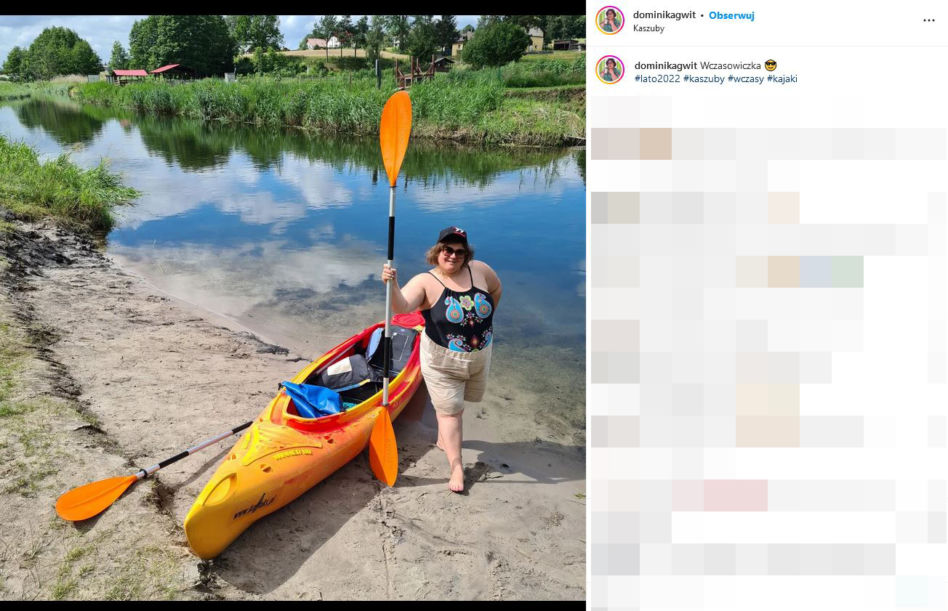 Tak Dominika Gwit ukrywała ciążę