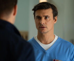 Na dobre i na złe odc. 975. Krzysztof Radwan (Mateusz Damięcki), Mario (Marcin Korcz)