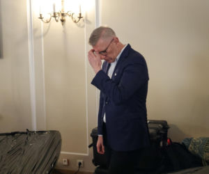 Demontaż okrągłego stołu w Pałacu Prezydenckim