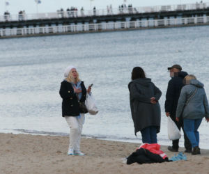Morsy dorwały Joannę Kurowską na plaży