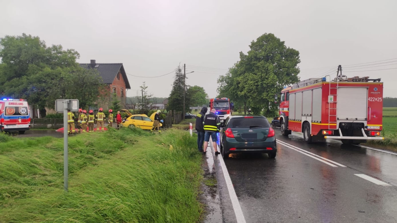 Tragiczny wypadek w Pokrzywnicy na DK 40. Zginęła 18-latka