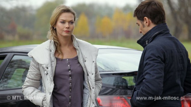 M jak miłość 1044 Marek (Kacper Kuszyński) Anna (Tamara Arciuch)