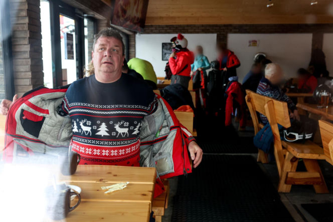 Michał Wójcik z PiS szaleje na nartach