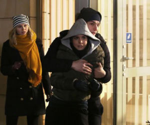 Barwy szczęścia odc. 1460. Iwona (Izabela Zwierzyńska), Lara (Malwina Turek), Paweł (Mateusz Rzeźniczak)