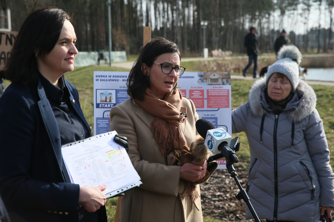 Awantura o budowę w parku w Sulejówku. Miała być mała kawiarenka, będzie duża restauracja