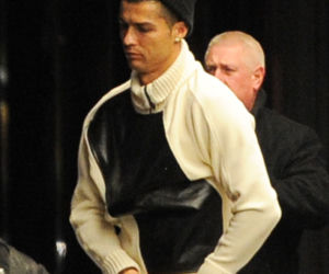 Cristiano Ronaldo z rodziną w Londynie