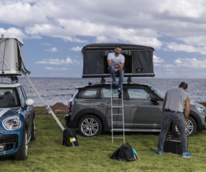 Mini Countryman z namiotem