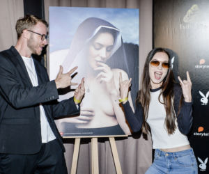 Małgorzata Krukowska w Dziejach grzechu w Playboyu