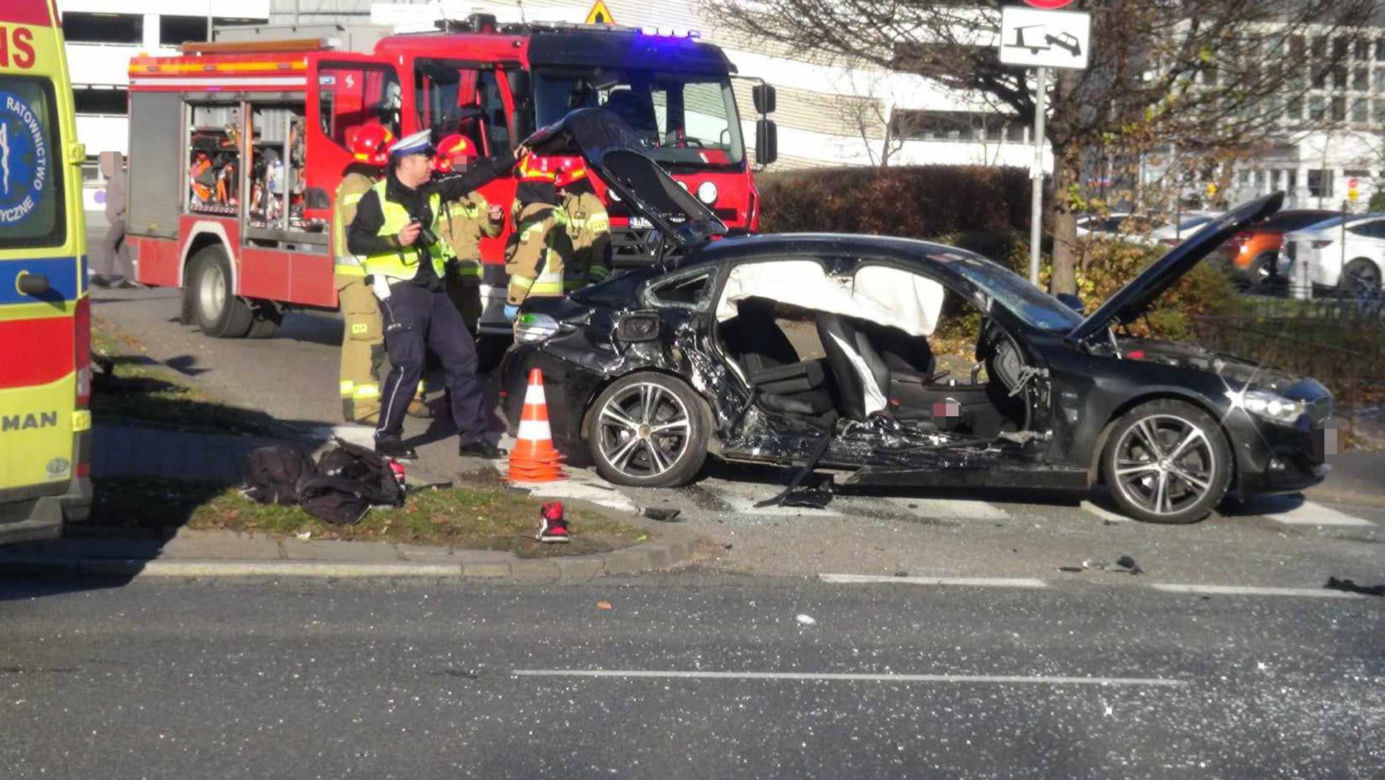Poważny wypadek autobusu w Warszawie