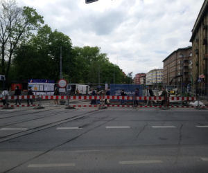 Apokalipsa na Al. Trzech Wieszczów. Rozkopane ulice, horror na drogach