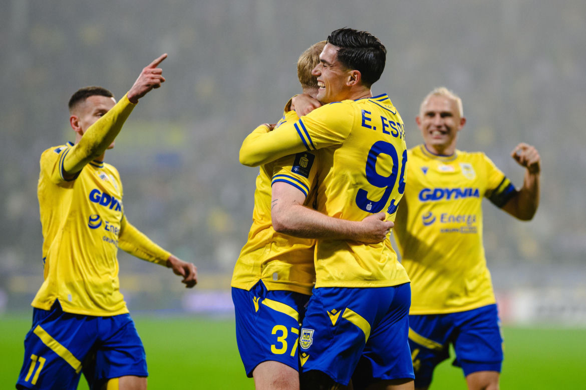 Arka Gdynia - Lech Poznań: Zdjęcia kibiców z meczu 15. kolejki PKO BP Ekstraklasy