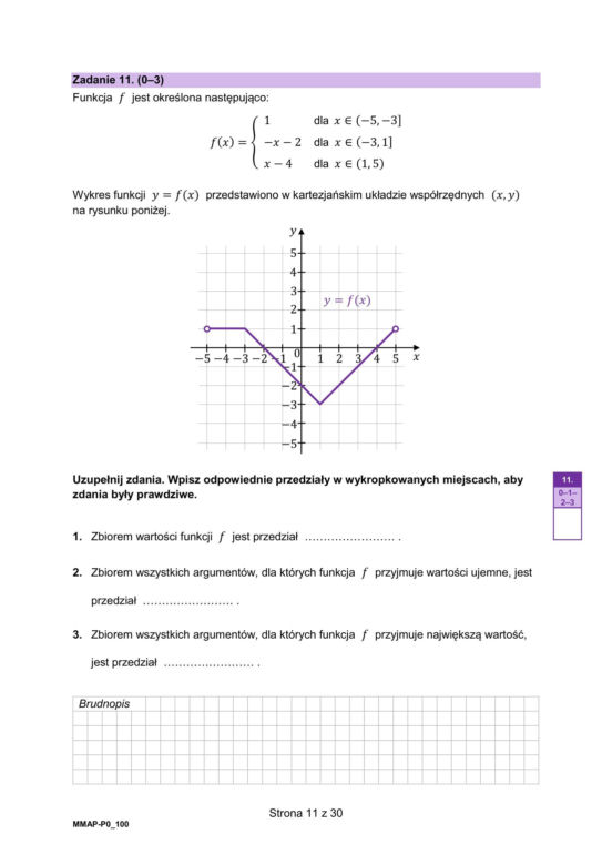 Matura poprawkowa 2026: matematyka - ARKUSZ CKE 24.08.2026