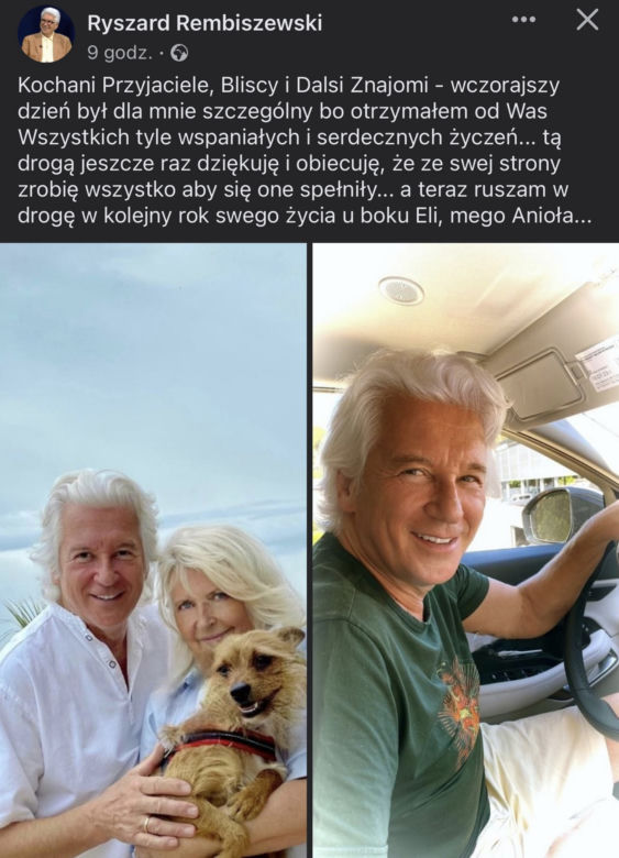 Ryszard Rembiszewski jak Richard Gere