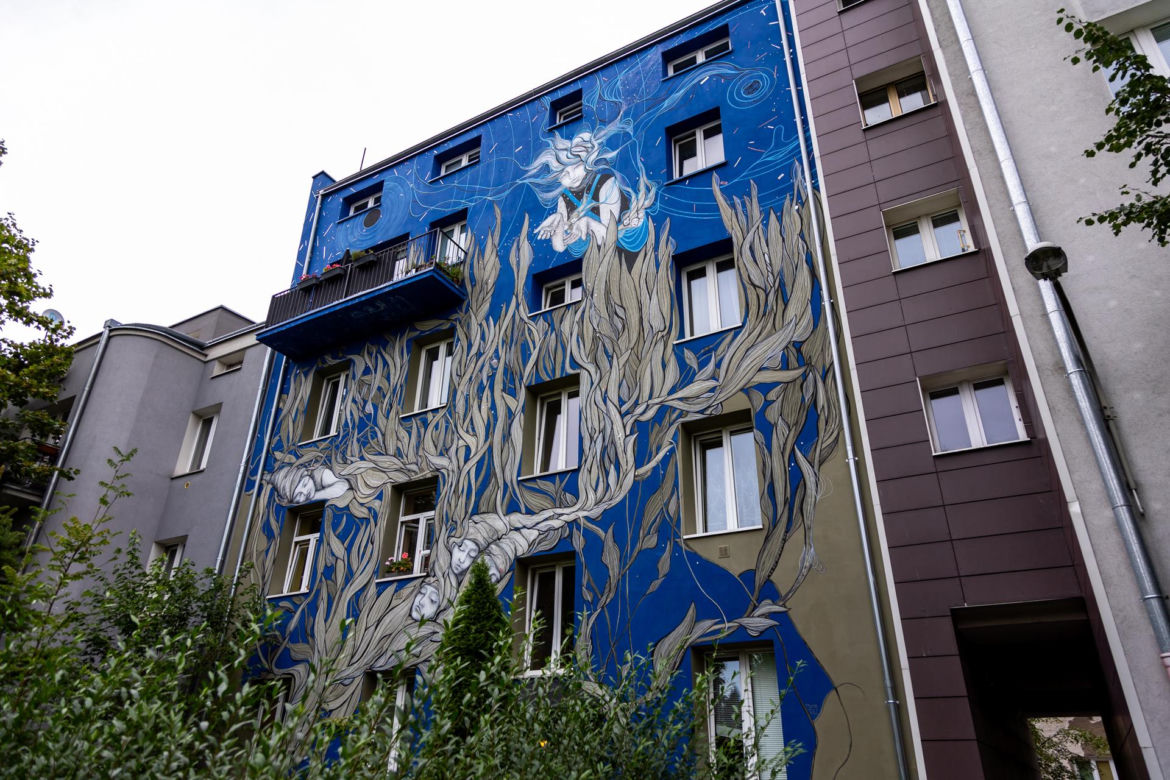 Murale w Warszawie