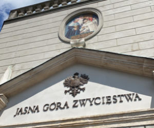 Anna Mucha zabrała dzieci na Jasną Górę
