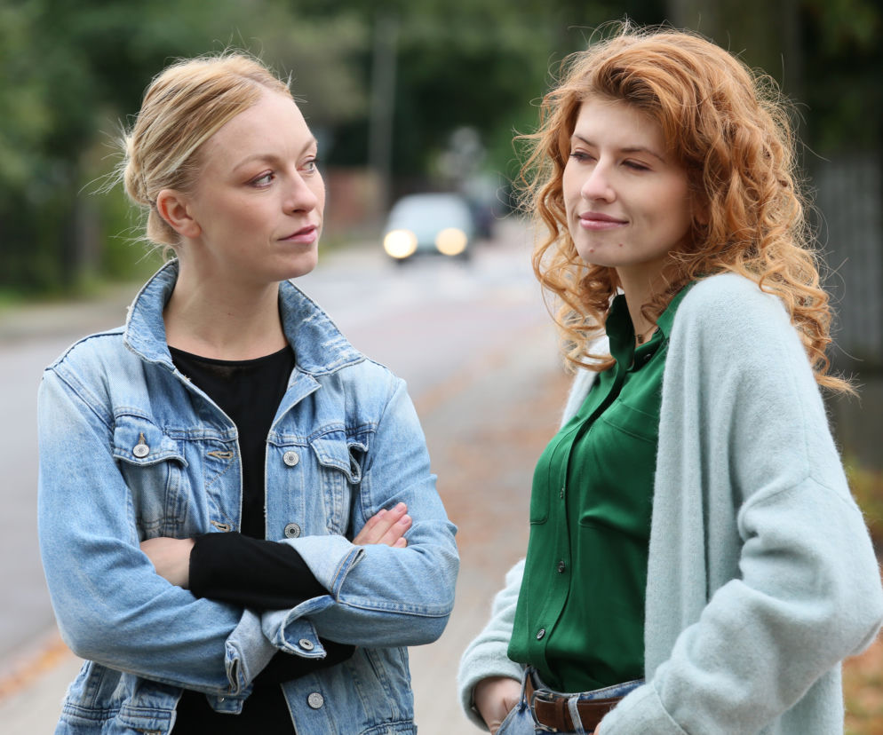 Remiza. Zawsze w akcji. Ewa (Paulina Masiak), Magda (Sylwia Drzycimska)