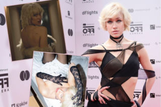 Odważna sesja Heleny Englert! Seksowna bielizna, pomięta pościel, futerko i szpilki