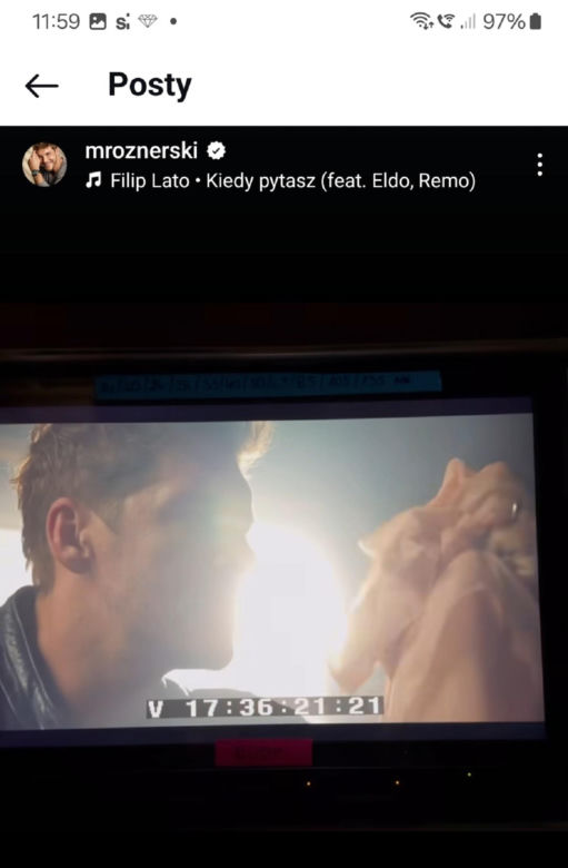 M jak miłość nowy sezon. Marcin (Mikołaj Roznerski) na planie