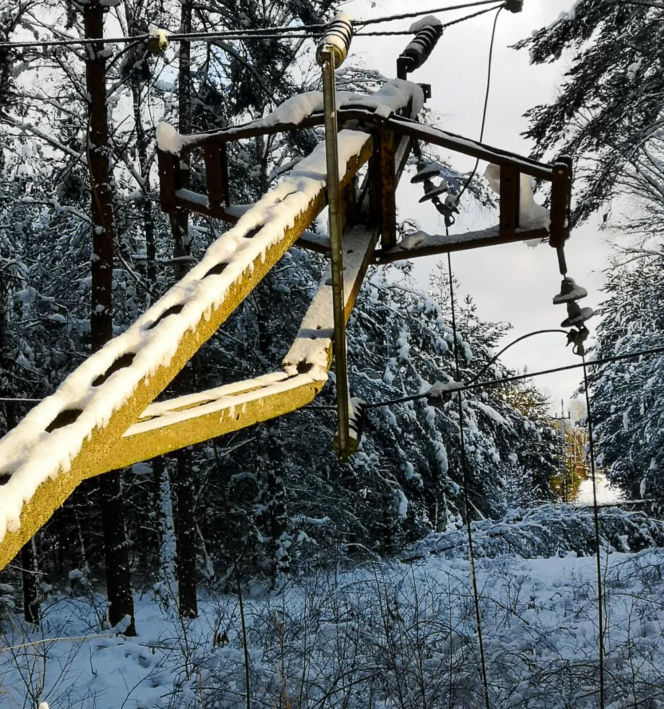 Atak zimy w Elblągu