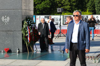 Jarosław Kaczyński na miesięcznicy smoleńskiej
