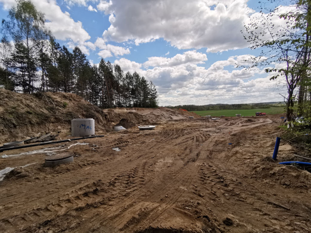 Nowe uzdrowisko na Warmii i Mazurach. Prace przy tężni idą pełną parą