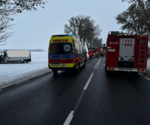 Zderzenie pojazdów w Suchożebrach