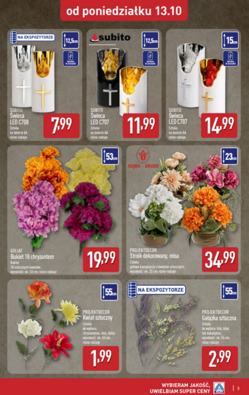 Aldi na Wszystkich Świętych
