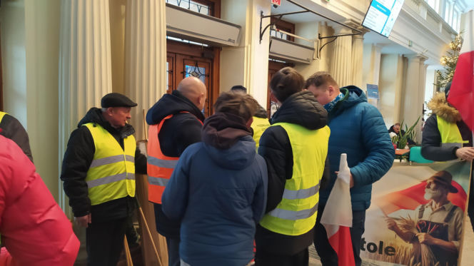 Protest rolników w Rzeszowie. „Będziemy tracić z roku na rok”