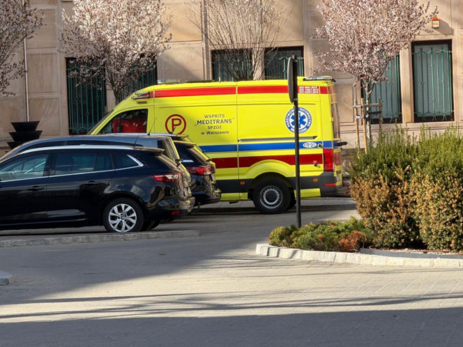 Śmierć w Ministerstwie Finansów w Warszawie. Padł strzał