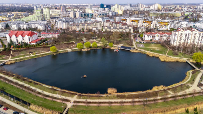 Park Nad Balatonem w Warszawie