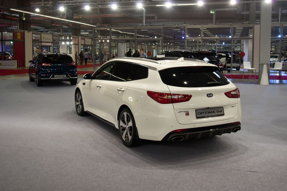 Kia Optima kombi na Warsaw Moto Show 2016
