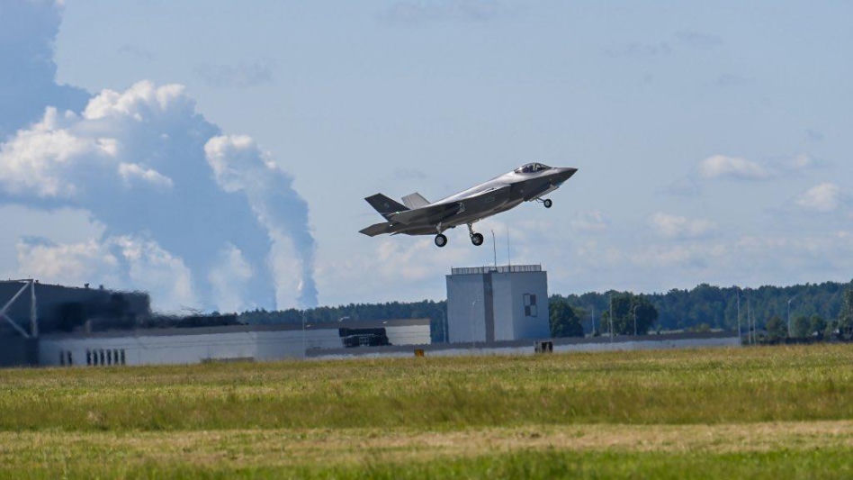 Nad Polską przeleciały ultranowoczesne myśliwce F-35!