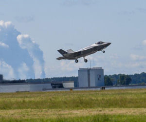 Nad Polską przeleciały ultranowoczesne myśliwce F-35!