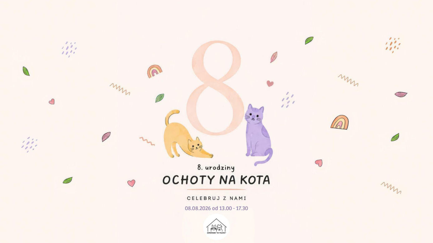To już 8 lat! Ochota na Kota zaprasza na wspólne świętowanie