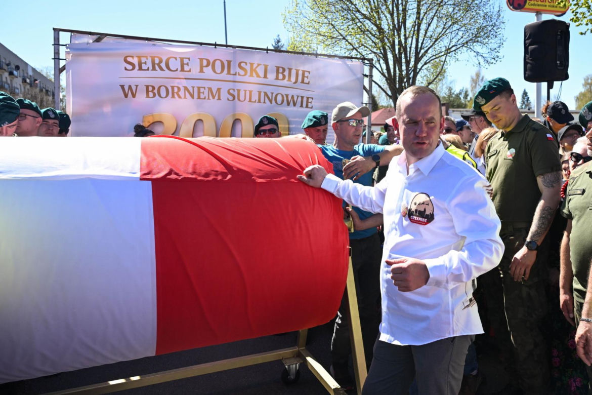 Najdłuższa flaga w Polsce