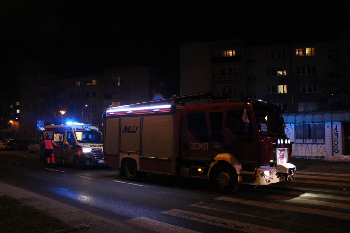 Łódź. Wypadek na Retkińskiej