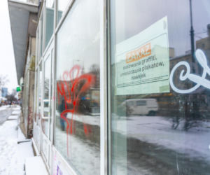 Graffiti w centrum Warszawy w 2026 r.