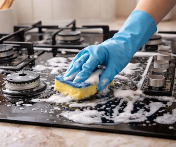 Błędy przy czyszczeniu kuchenki. Ten jeden nawyk sprawia, że brudzi się szybciej