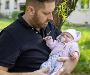 Covid zabrał jej mamusię zaraz po urodzeniu