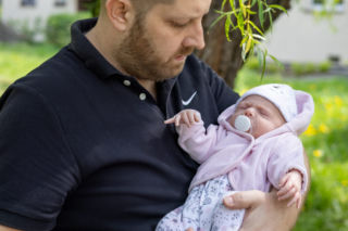 Covid zabrał jej mamusię zaraz po urodzeniu